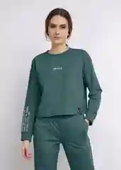 Тёмно-зелёный джемпер CleverWear, оверсайз, кофта, свитшот, лонгслив