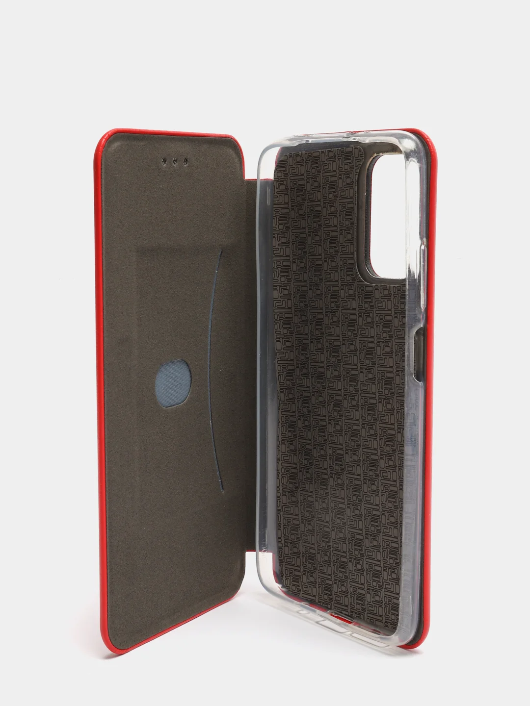 Красный чехол книжка для Xiaomi Redmi MI Note Poco 3 6 7 8 8A 9 9c 10 M3 X3 Pro