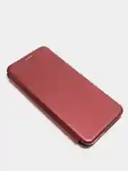 Марсала чехол книжка для Xiaomi Redmi MI Note Poco 3 6 7 8 8A 9 9c 10 M3 X3 Pro