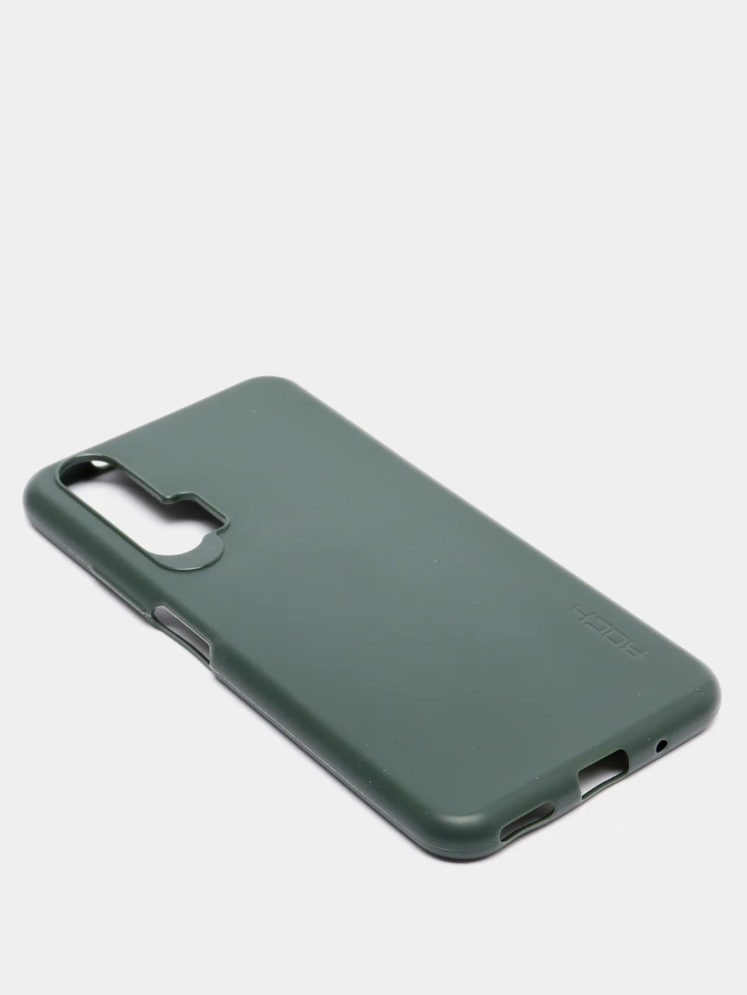 Зеленый чехол силиконовый "Rock" Honor 20 / 20 Pro