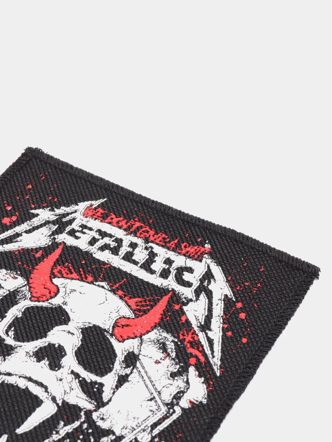 Нашивка печать "Metallica"