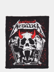 Нашивка печать "Metallica"