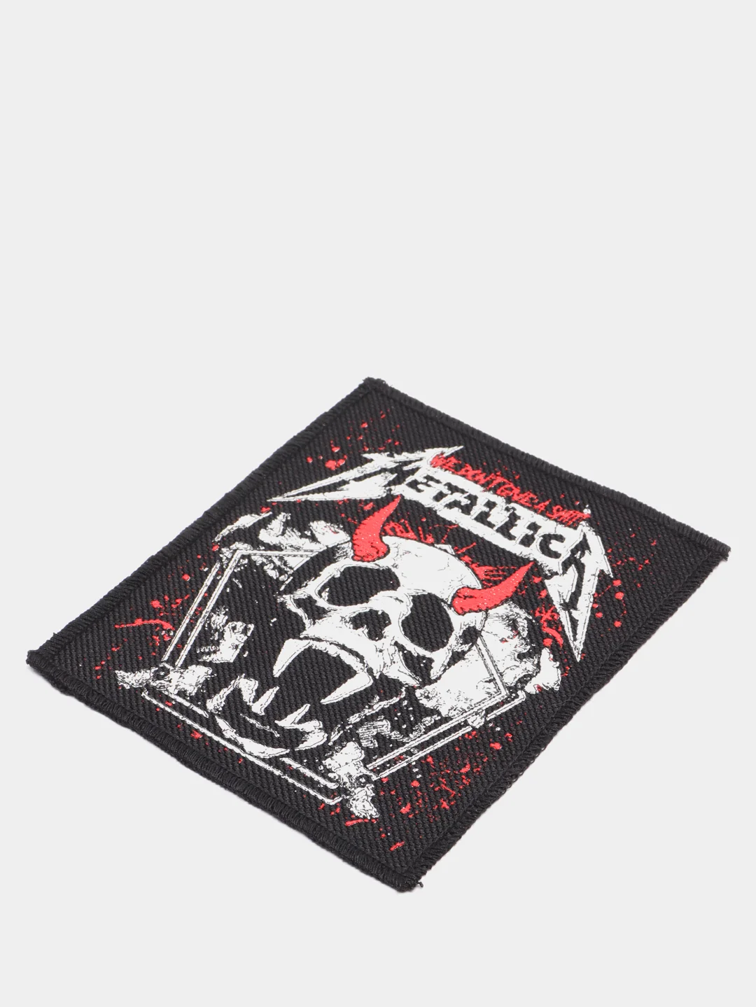 Нашивка печать "Metallica"