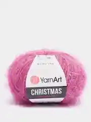 Фуксия пряжа для вязания YarnArt Christmas