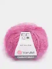 Фуксия пряжа для вязания YarnArt Christmas