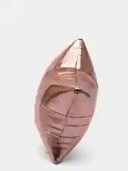 Коралловый меланж воздушный шар "Звезда", фольгированный, 45 см