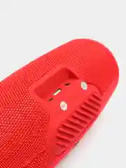 Красный колонка Bluetooth портативная со светомузыкой RGB