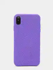 Фиолетовый чехол перфорированный для iPhone Xs Max