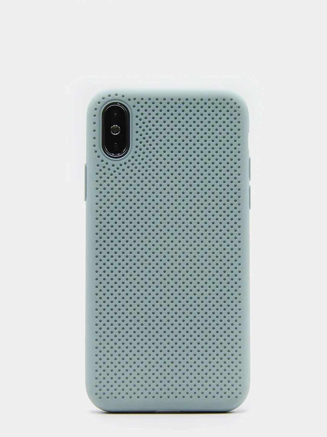 Мятный чехол перфорированный для iPhone Xs Max