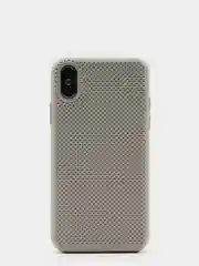 Бежевый чехол перфорированный для iPhone Xs Max