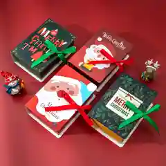 Самосборная коробка в виде книги
