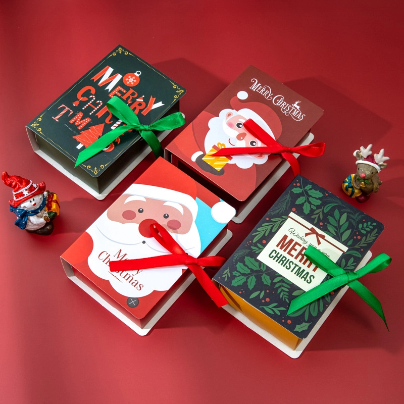 Самосборная коробка в виде книги