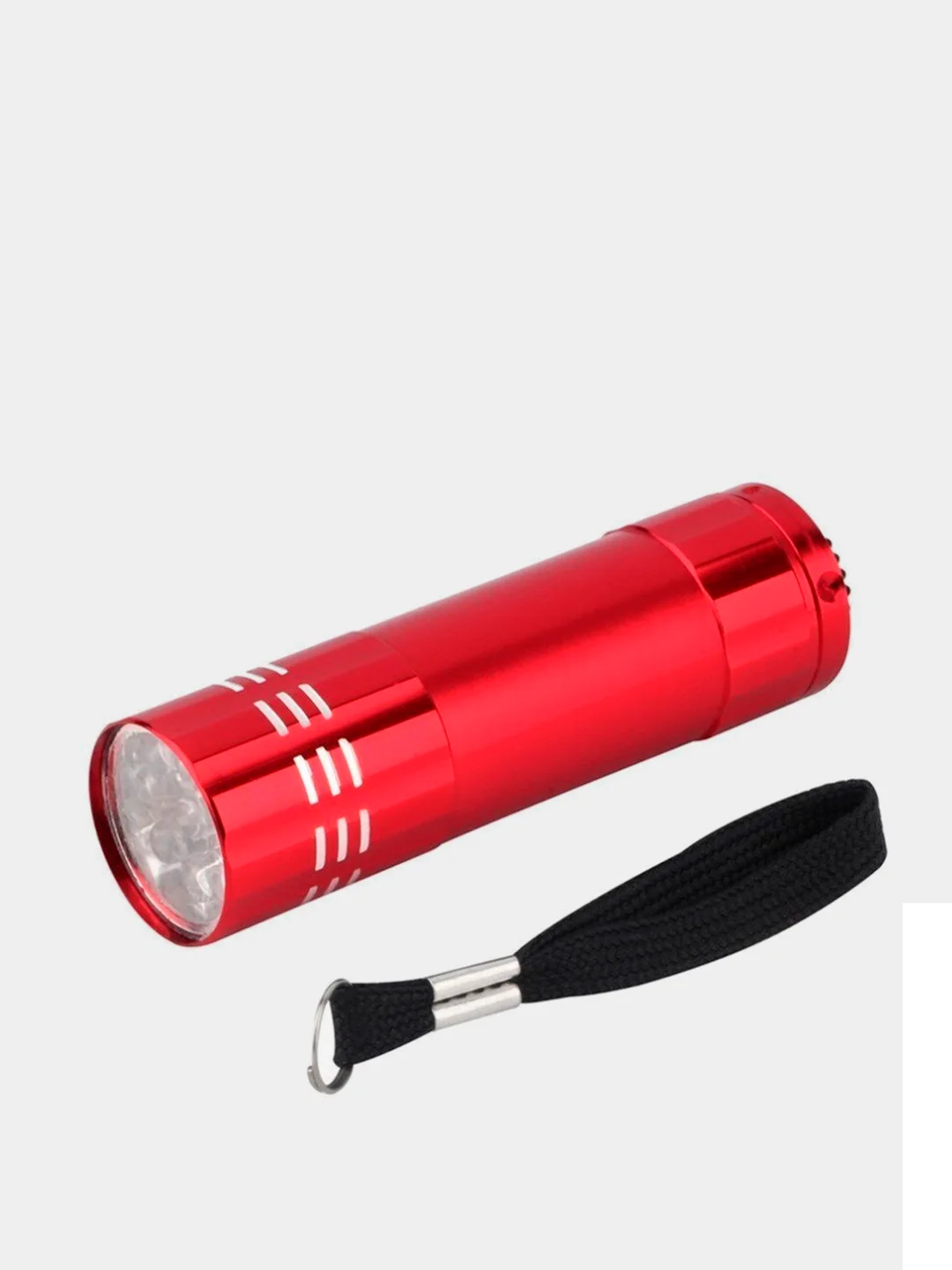 Красный ультрафиолетовый фонарик для маникюра, LED, для сушки гель - лака, УФ - смолы, UV