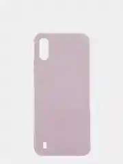 Коралловый меланж чехол Samsung Galaxy A01 силиконовый