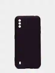 Фиолетовый чехол Samsung Galaxy A01 / M01, Галакси А01 / М01 чехол силиконовый рифленый