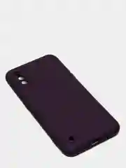 Фиолетовый чехол Samsung Galaxy A01 / M01, Галакси А01 / М01 чехол силиконовый рифленый
