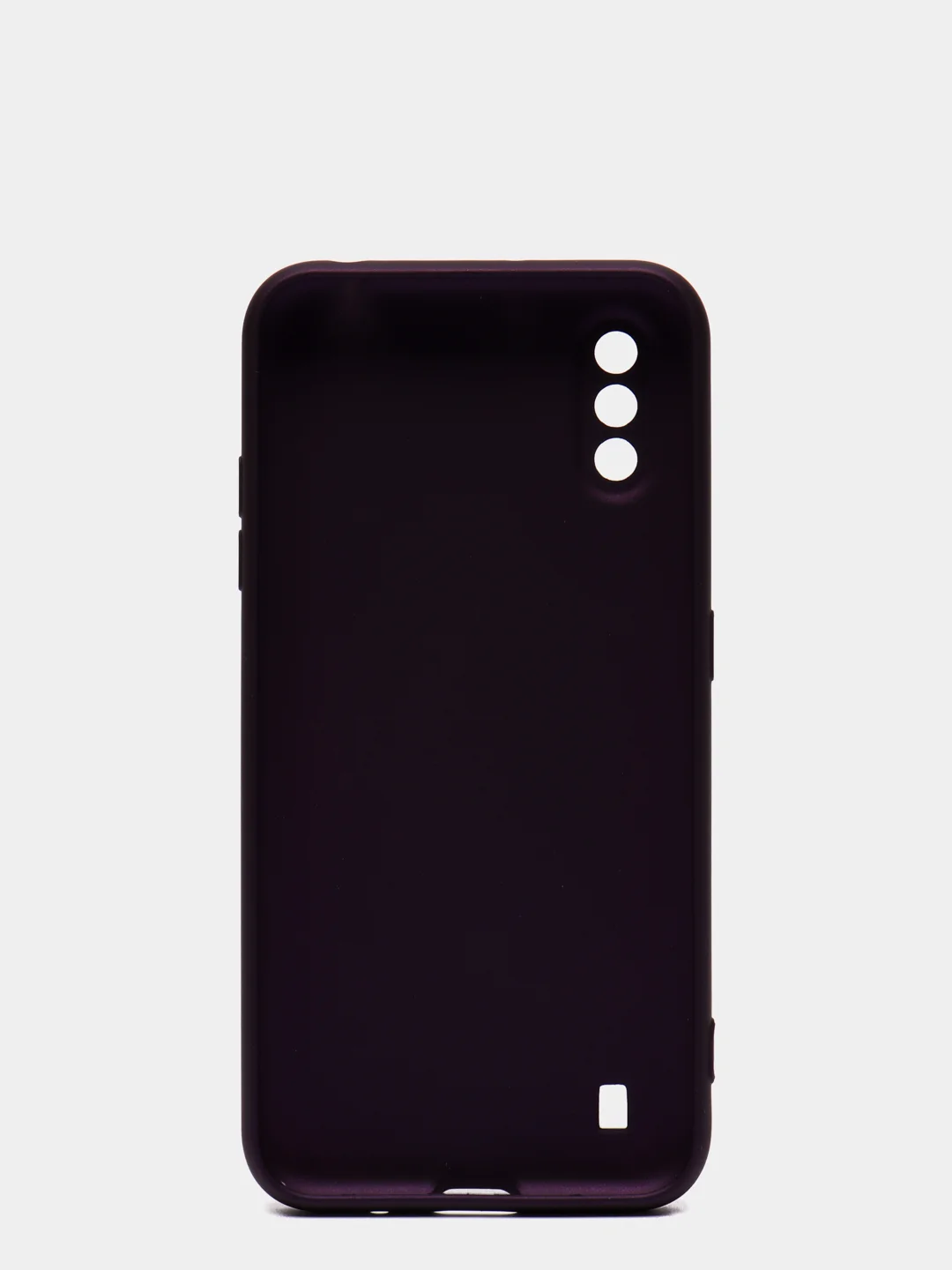 Фиолетовый чехол Samsung Galaxy A01 / M01, Галакси А01 / М01 чехол силиконовый рифленый