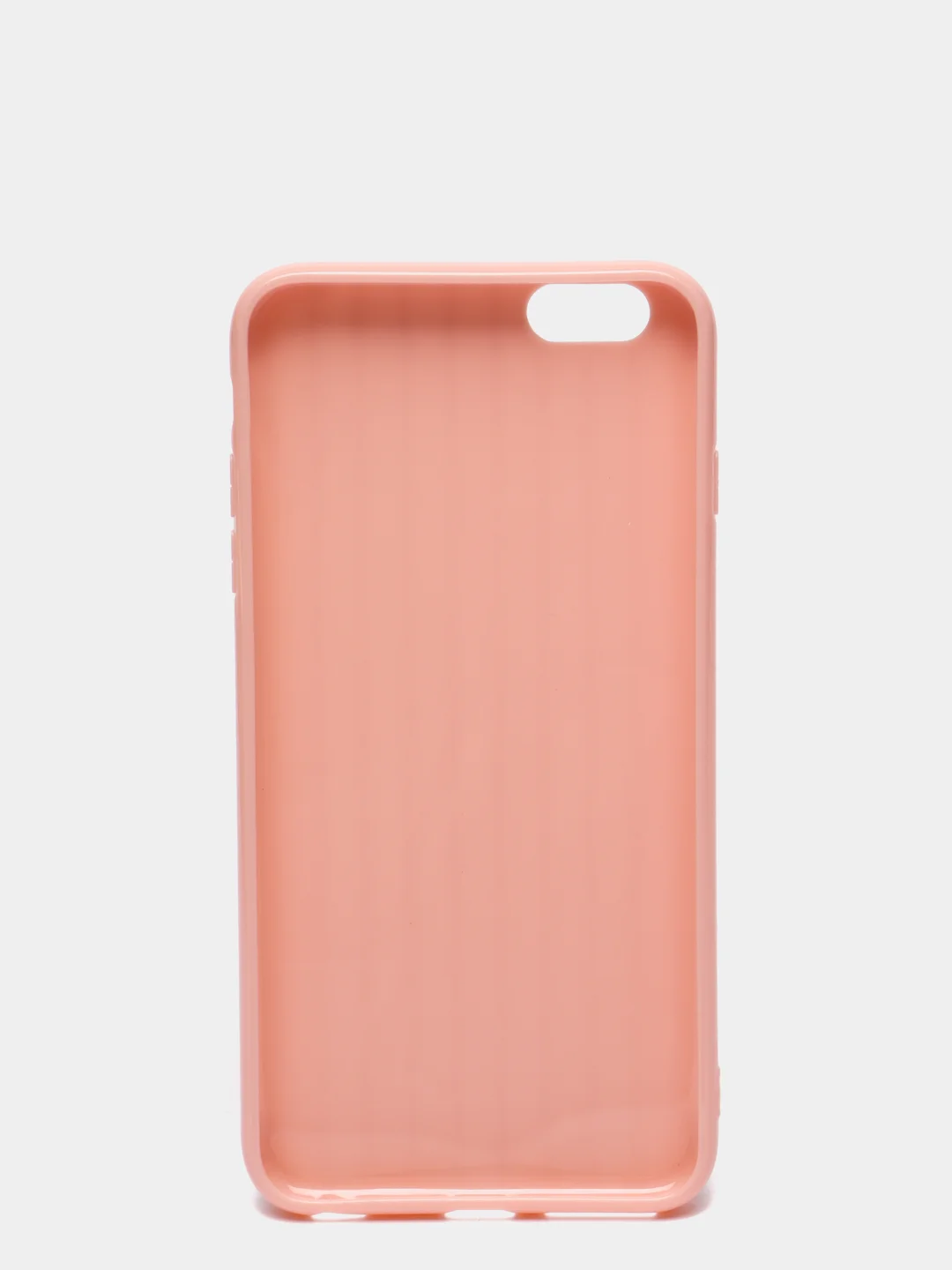 Розовый чехол для Apple iPhone 6 Plus / 6s Plus, 8 цветов, силиконовый, ребристый