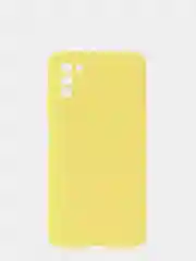 Желтый чехол для Xiaomi Poco M3 силиконовый
