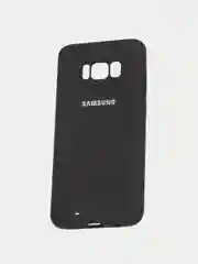 Черный чехол Silicone Cover для Samsung J6 Plus 2018 J610 J6 Prime