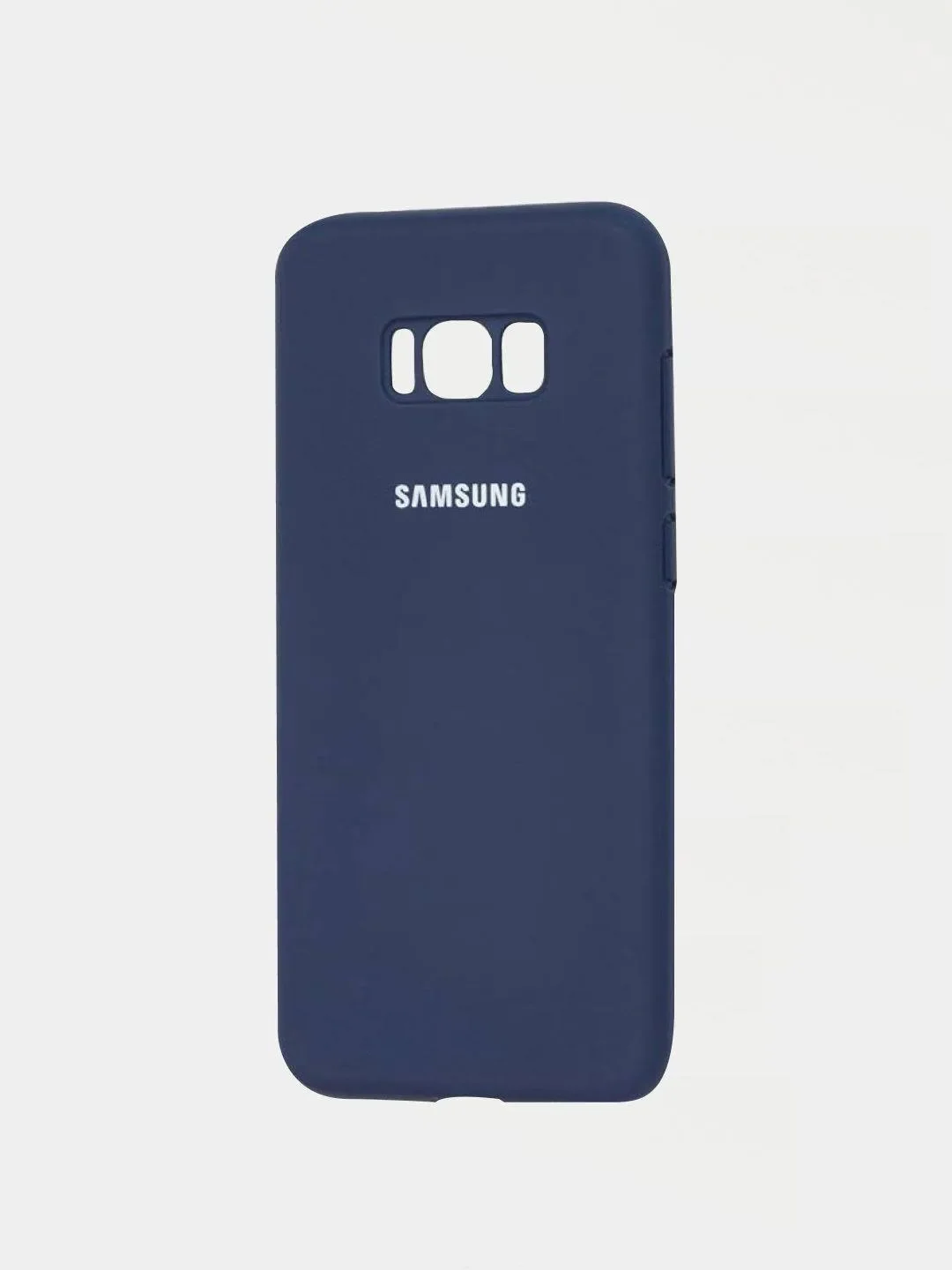 Темно-синий чехол Silicone Cover для Samsung J6 Plus 2018 J610 J6 Prime