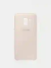 Белый чехол Silicone Cover для Samsung J6 Plus 2018 J610 J6 Prime