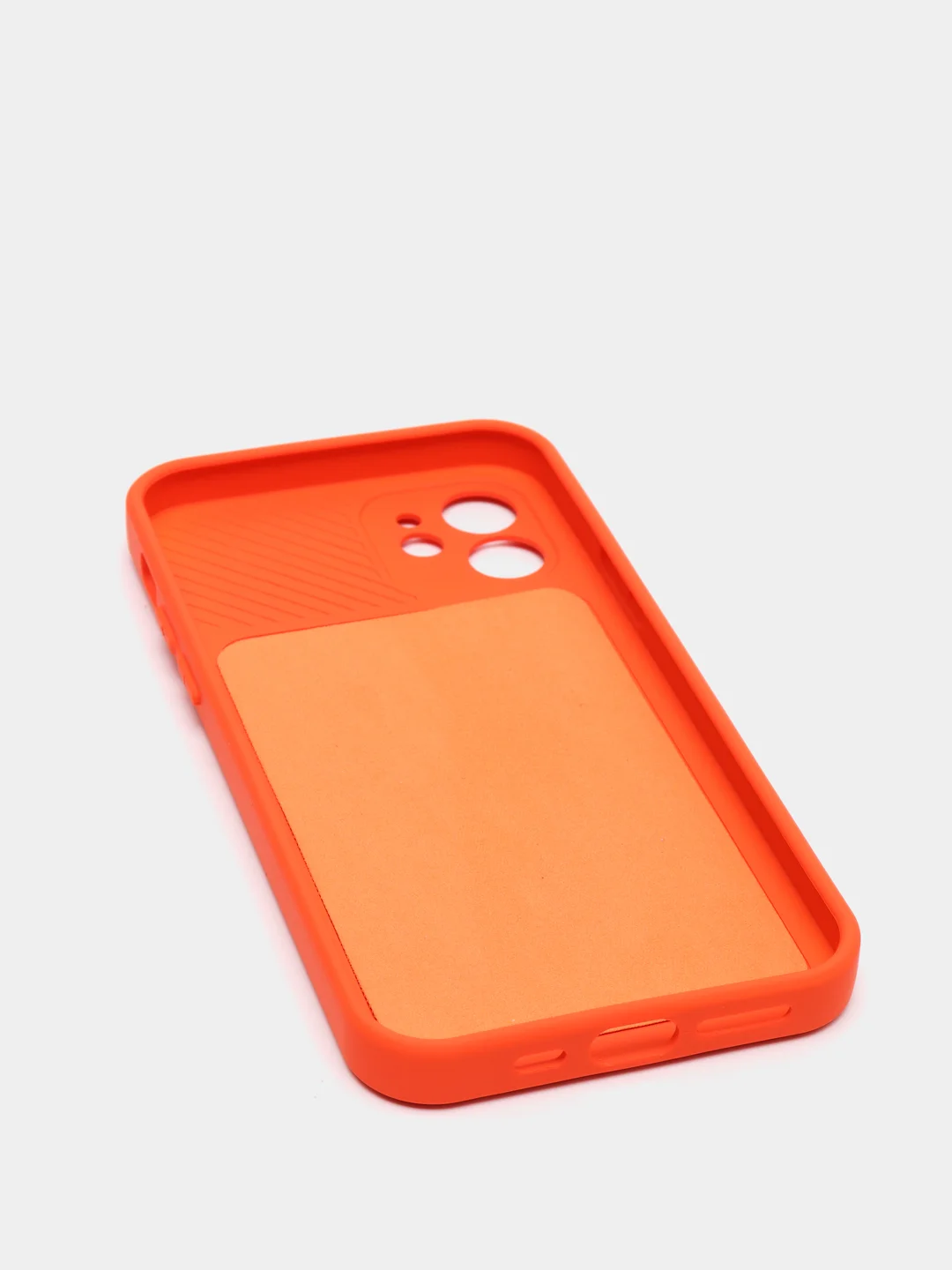 Рыжий чехол для iPhone 11, 13, 12, Pro, Max, Mini, защита камеры, бархатный