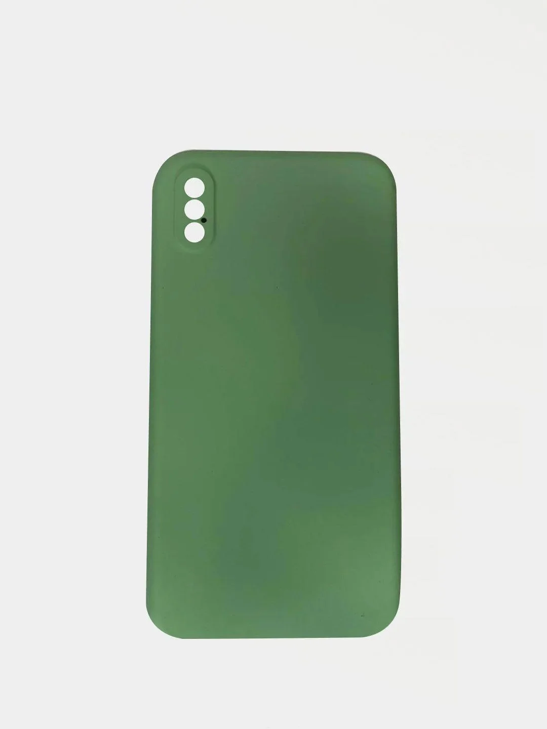 Оливковый силиконовый чехол для iPhone 7 8 XR X XS