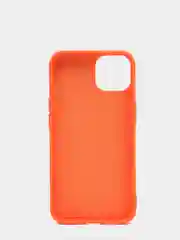 Оранжевый чехол для iPhone 13, 13 Pro, 13 Pro Max силиконовый с микрофиброй