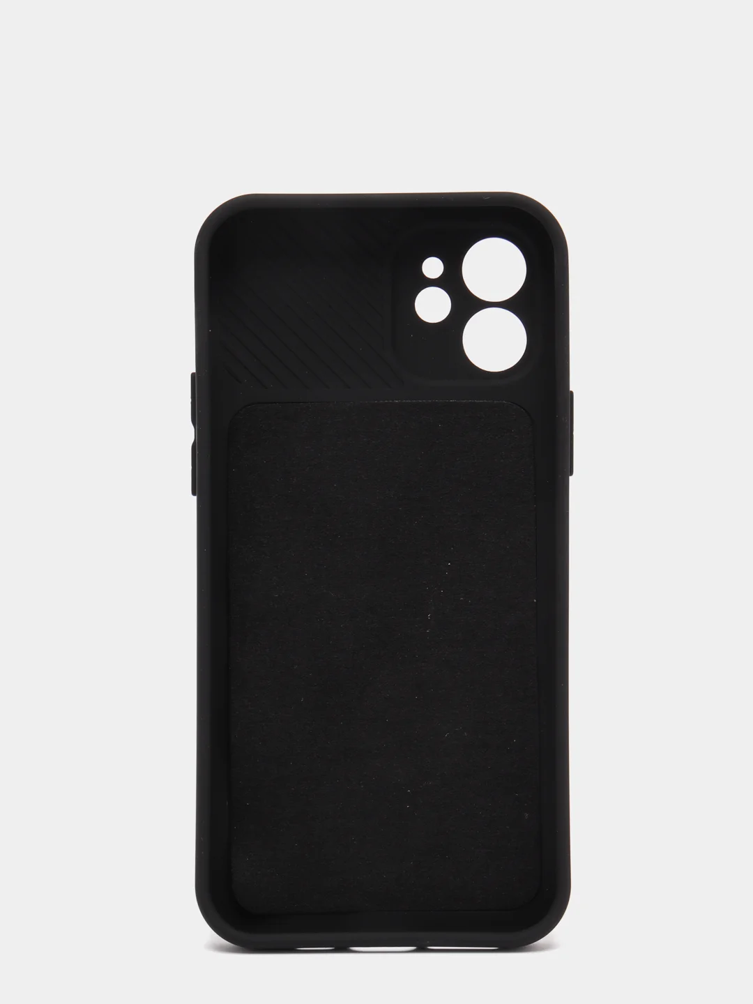 Черный чехол для iPhone 11, 13, 12, Pro, Max, Mini, защита камеры, бархатный