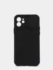 Черный чехол для iPhone 11, 13, 12, Pro, Max, Mini, защита камеры, бархатный