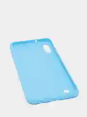 Голубой чехол силиконовый для Samsung Galaxy A10