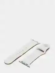 Зелёный хаки ремешок силиконовый с рисунком для Apple Watch