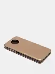 Бежевый чехол-книжка для Xiaomi Redmi Note 9T