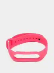 Розовый ремешок для Xiaomi Mi Band 5 / 6  , однотонный силиконовый чёрный