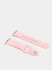 Розовый ремешок для Apple Watch, силиконовый, 2 размеров