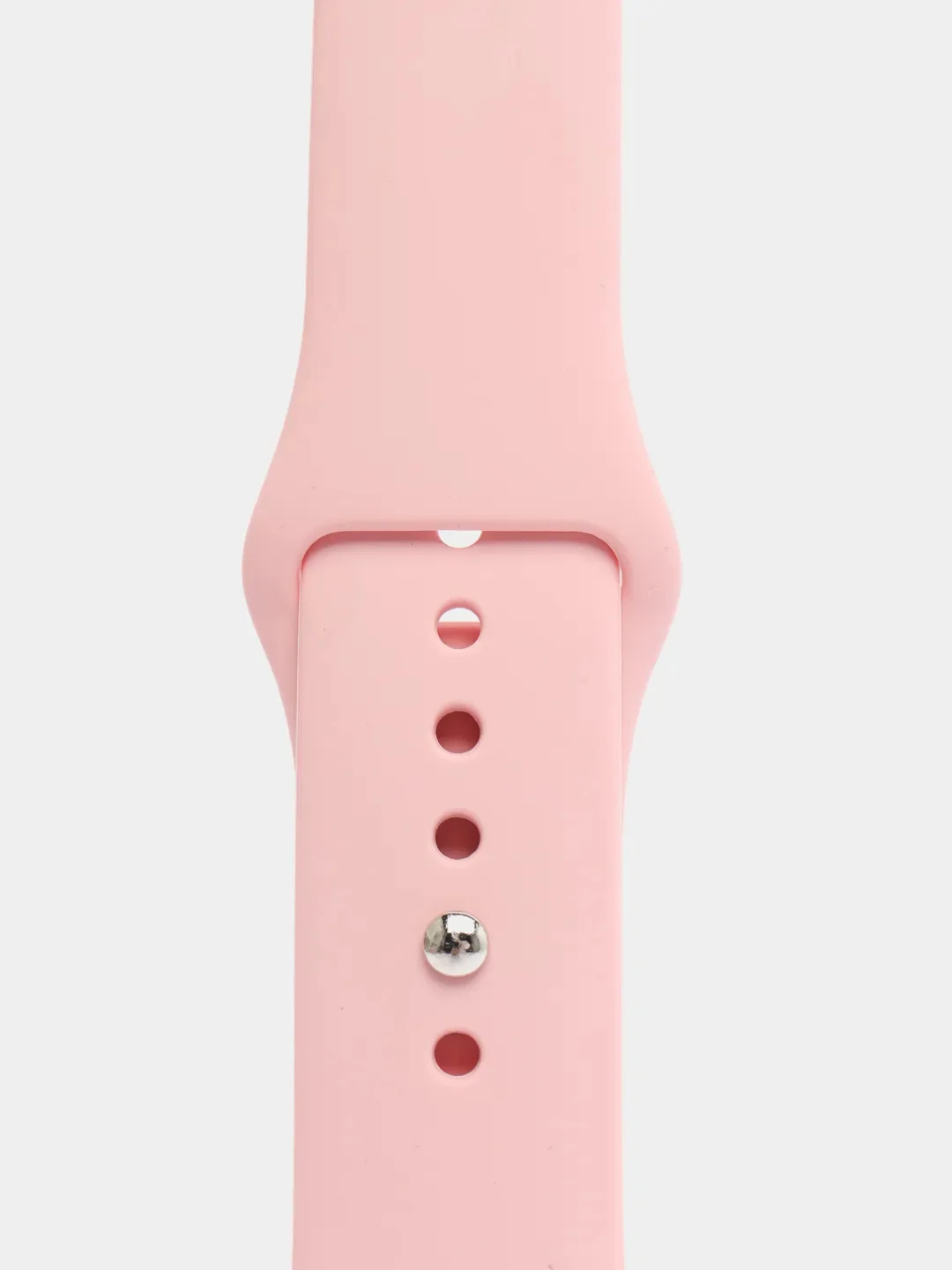 Розовый ремешок для Apple Watch, силиконовый, 2 размеров
