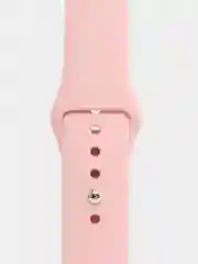 Розовый ремешок для Apple Watch, силиконовый, 2 размеров