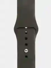 Черный ремешок для Apple Watch, силиконовый, 2 размеров