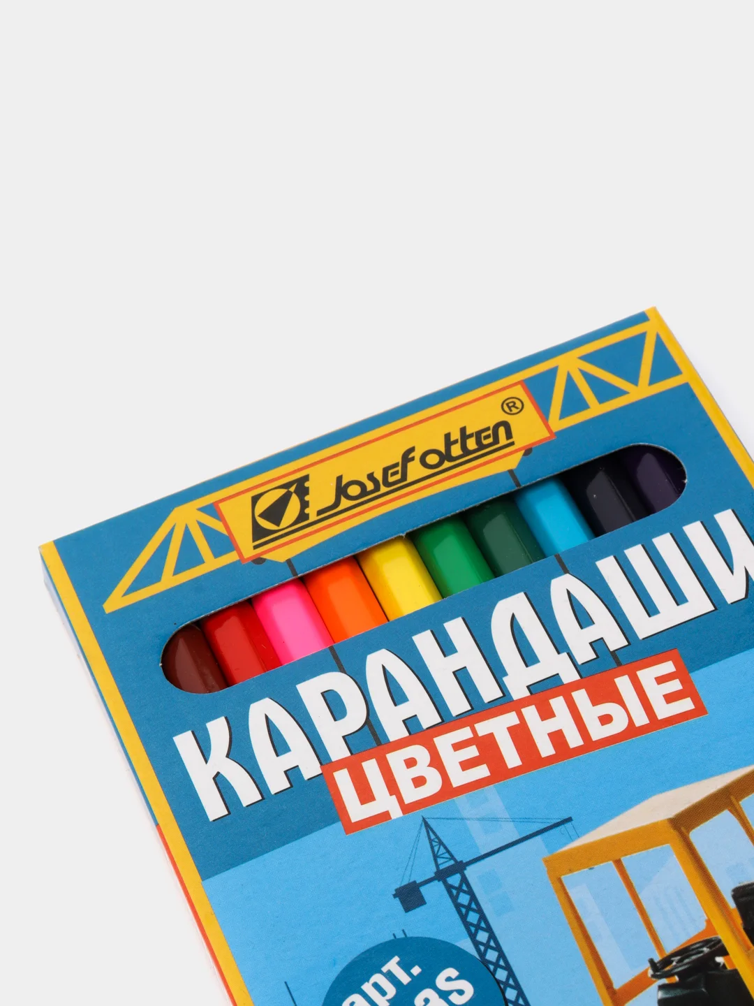 Синий карандаши цветные 12 шт