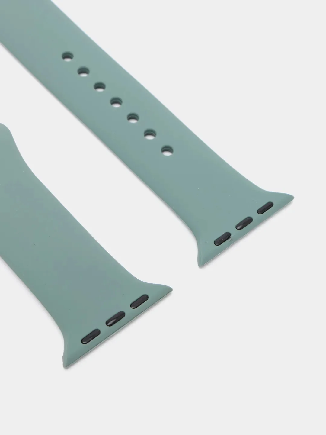 Морской ремешок для Apple Watch, силиконовый, 2 размеров