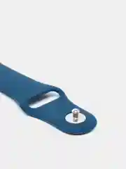 Синий меланж ремешок для Apple Watch, силиконовый, 2 размеров
