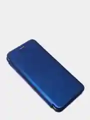 Синий чехол-книжка Samsung Galaxy S9+/S9 Plus (Самсунг Галакси С9+ / С9 Плюс)