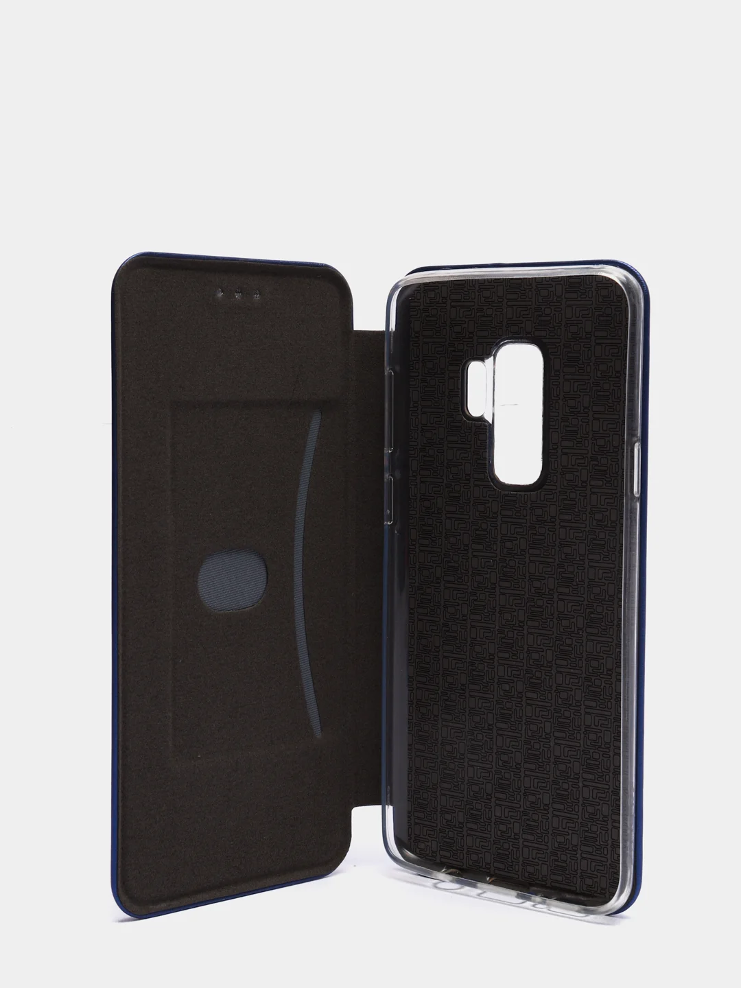 Синий чехол-книжка Samsung Galaxy S9+/S9 Plus (Самсунг Галакси С9+ / С9 Плюс)