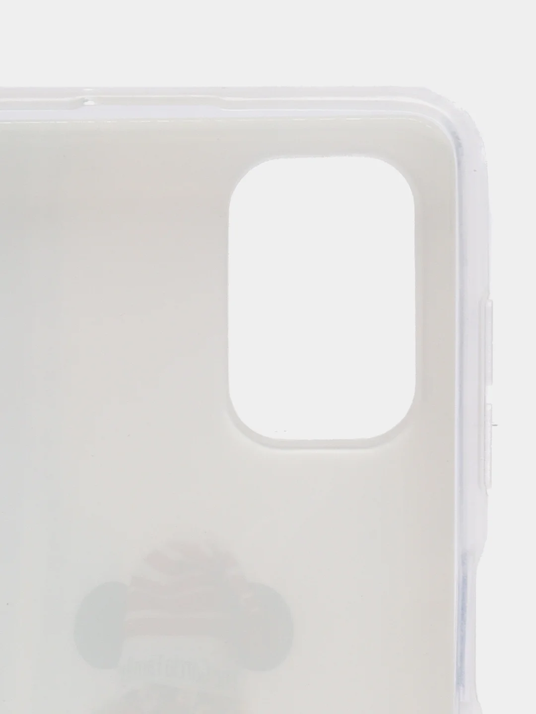 Бежевый меланж чехол Samsung Galaxy M51, Самсунг Галакси М51 с рисунком "Новый год", 4 вида