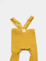 Горчичный колготки Babylux детские, хлопковые, на лямках, от 0 до 2 лет для малышей