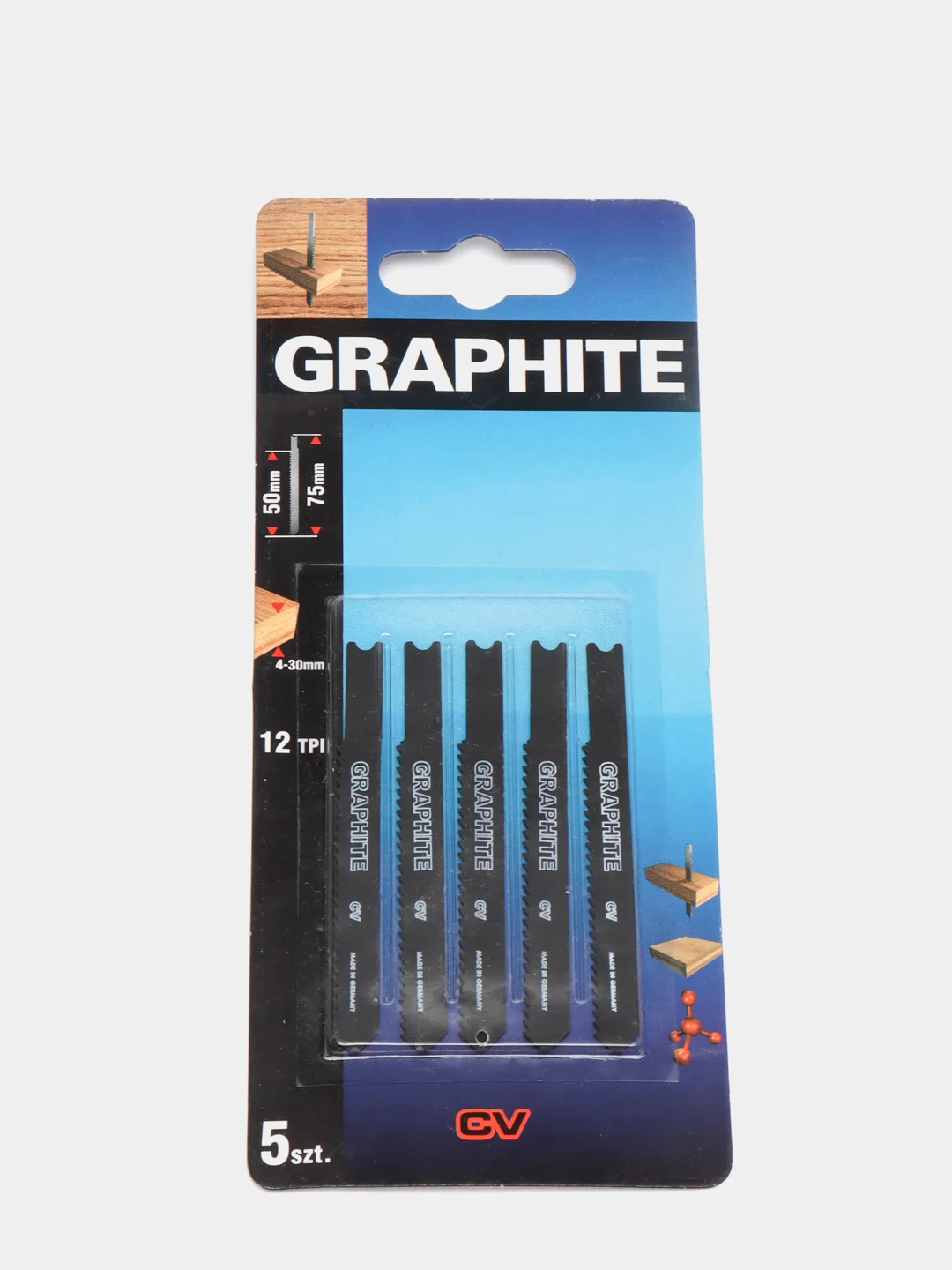 Полотна для электролобзика GRAPHITE 57Н777 набор 5 шт