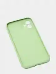 Зеленый чехол для iPhone 11 / XR / 7 / 8 / SE2 / X / XS / 12 Pro Max, силиконовый