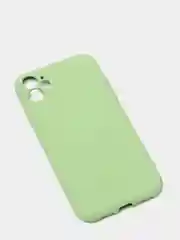 Зеленый чехол для iPhone 11 / XR / 7 / 8 / SE2 / X / XS / 12 Pro Max, силиконовый