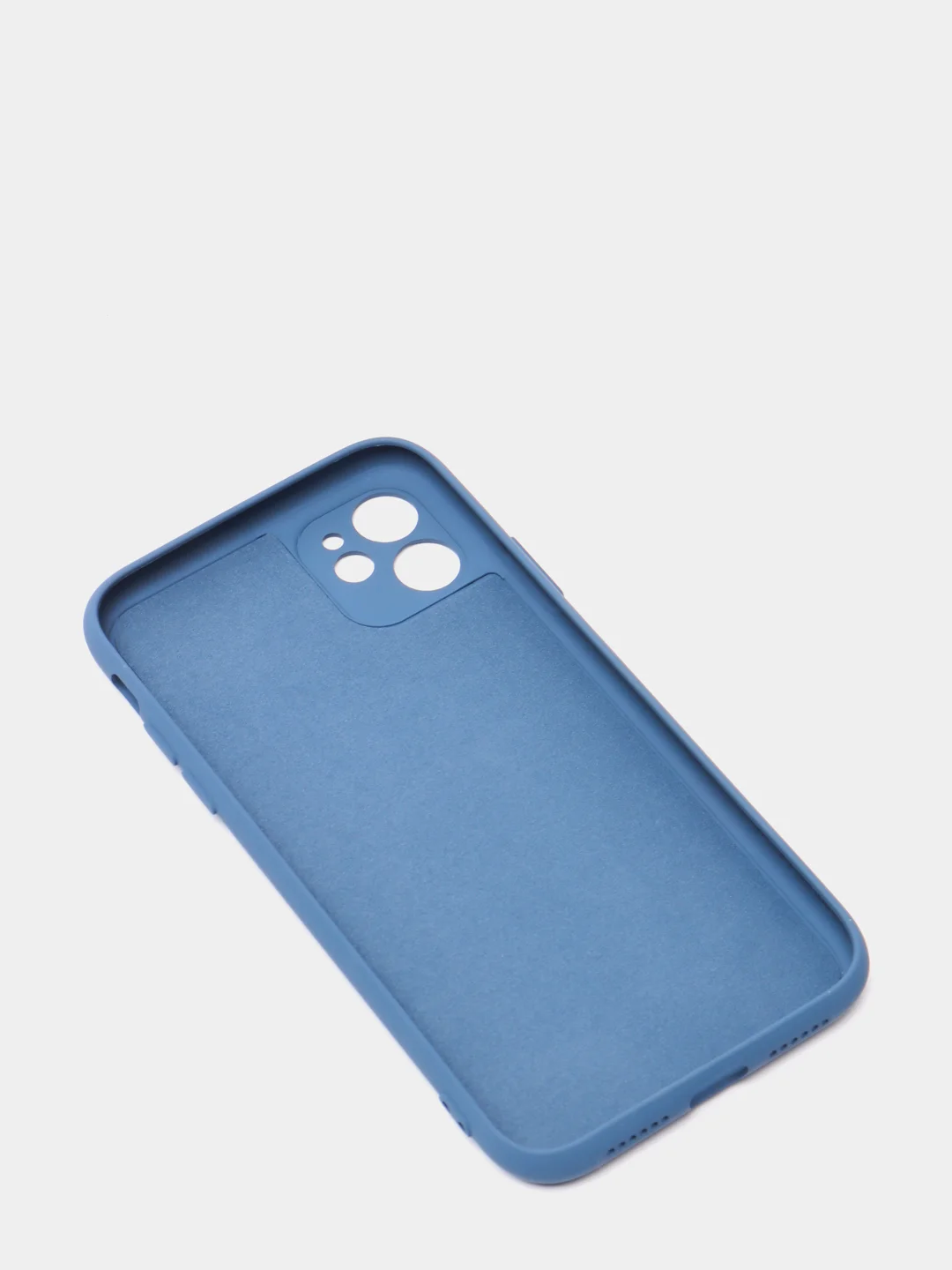 Темно-синий чехол для iPhone 11 / XR / 7 / 8 / SE2 / X / XS / 12 Pro Max, силиконовый